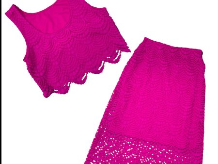 Skirt Set 2pc By Lilly Pulitzer In Pink, Size: Xxs For Discount