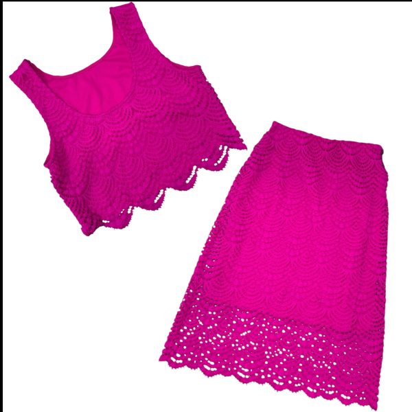 Skirt Set 2pc By Lilly Pulitzer In Pink, Size: Xxs For Discount