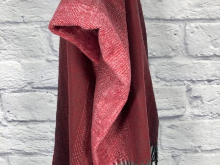 Scarf Winter By Clothes Mentor In Red & White For Cheap