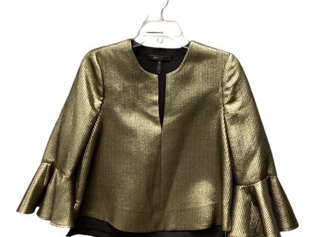 Top 3 4 Sleeve By Bcbgmaxazria In Gold, Size: Xxs Hot on Sale