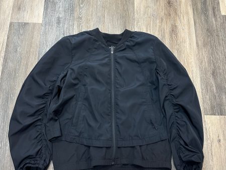 Athletic Jacket By Athleta In Black, Size: L Sale