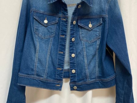 Jacket Denim By Clothes Mentor In Blue, Size: 1x Cheap