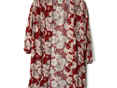 Kimono By Knox Rose In Red, Size: M Sale