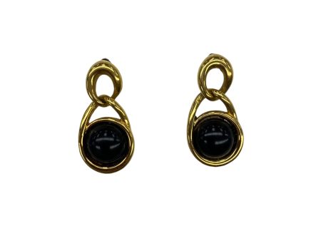 Earrings Dangle Drop By Clothes Mentor In Black & Gold Online Sale