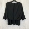 Top Short Sleeve By Cabi In Black, Size: S Cheap