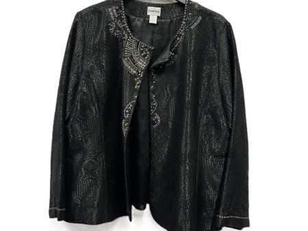 Blazer By Chicos In Black, Size: Xl Online now