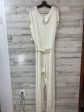 Jumpsuit By PRETTY LAVISH In Cream, Size: Xxl Discount