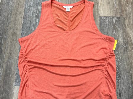 Athletic Tank Top By Athleta In Coral, Size: Xl Discount