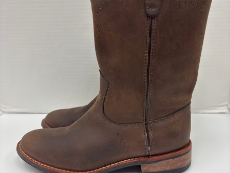 Boots Western By Clothes Mentor In Tan, Size: 9.5 Hot on Sale