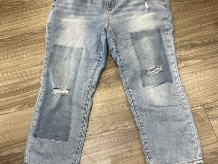 Jeans Boyfriend By Clothes Mentor In Blue, Size: 16 For Discount