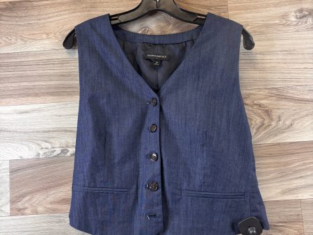 Vest Other By Banana Republic In Blue, Size: Xl Hot on Sale