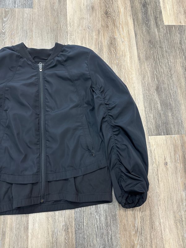 Athletic Jacket By Athleta In Black, Size: L Sale