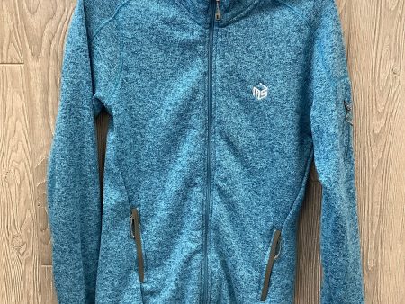 Athletic Jacket By Clothes Mentor In Blue, Size: L Online Hot Sale