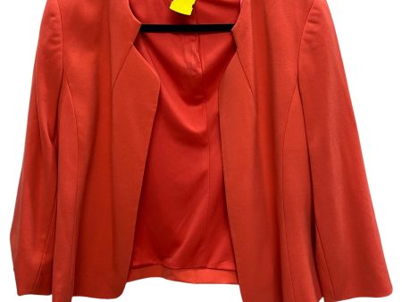 Blazer By Tahari By Arthur Levine In Orange, Size: 16 Online Hot Sale