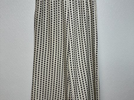 Pants Linen By Express In White Black, Size: Xs For Sale