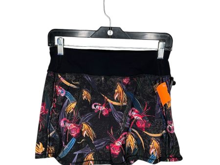 Athletic Skort By Lululemon In Floral Print, Size: 4 on Sale