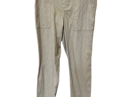 Athletic Pants By Athleta In Tan, Size: 4 Hot on Sale