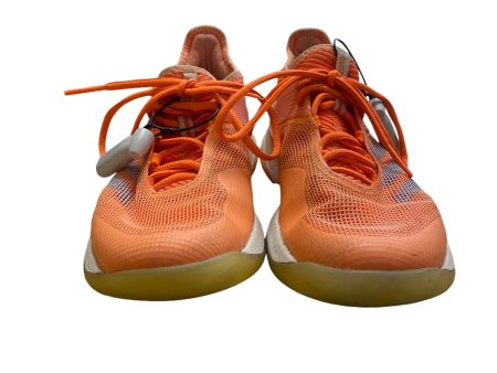 Shoes Athletic By Adidas In Orange, Size: 8 Hot on Sale