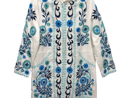 Coat Other By Cmc In Blue & White, Size:Xl For Cheap