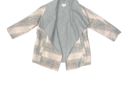 Coat Peacoat By Lou And Grey In Grey & Pink, Size: Xs Online now