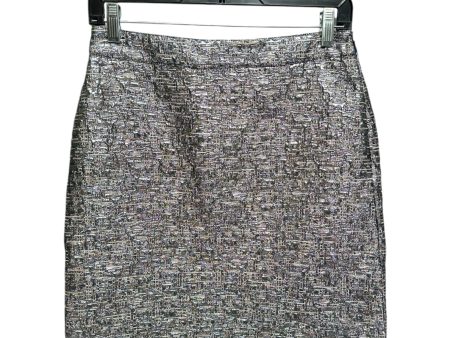 Metallic Skirt Mini & Short By Banana Republic In Multi-colored, Size: 0 Online now