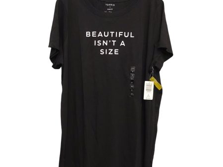 Top Ss Basic By Torrid In Black, Size:3X Supply