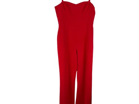 Jumpsuit By French Connection In Red, Size: 12 Fashion