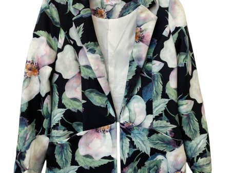 Blazer By Clothes Mentor In Floral Print, Size: S on Sale