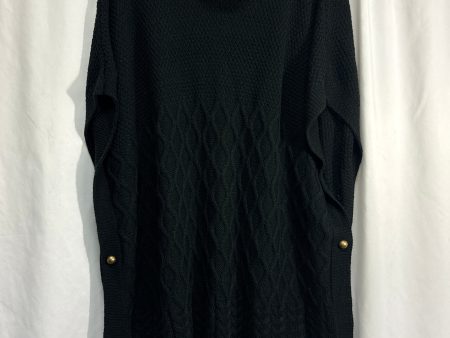 Poncho By Lane Bryant In Black, Size: Osfm For Cheap