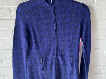 Athletic Jacket By Clothes Mentor In Black & Purple, Size: Xs For Discount