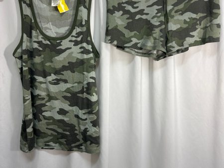 Pajamas 2pc By Lucky Brand In Camouflage Print, Size: M For Discount