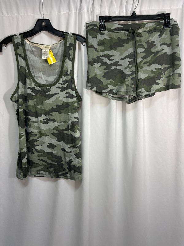 Pajamas 2pc By Lucky Brand In Camouflage Print, Size: M For Discount