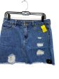 Skirt Mini & Short By A Loves A In Blue Denim, Size: 6 Discount