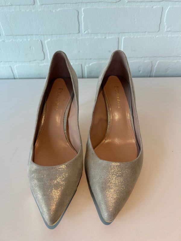 Shoes Heels Stiletto By Enzo Angiolini In Gold, Size: 10 Hot on Sale