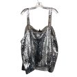 Top Sleeveless By Torrid In Silver, Size:3X Cheap