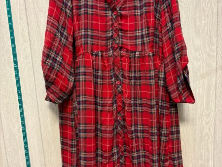 Dress Set 2pc By Torrid In Plaid Pattern, Size: 2x Hot on Sale