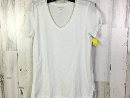 Top Short Sleeve Basic By Eileen Fisher In White, Size: Xs Cheap