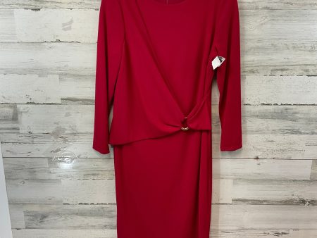 Dress Work By Lauren By Ralph Lauren In Red, Size: S Online