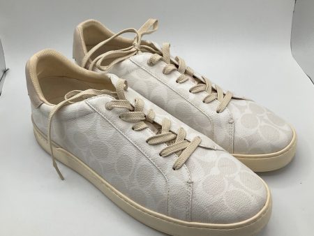 Shoes Sneakers By Coach In Cream, Size: 14.5 Discount