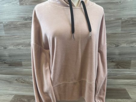 Athletic Sweatshirt Hoodie By Calvin Klein Performance In Pink, Size: L Fashion