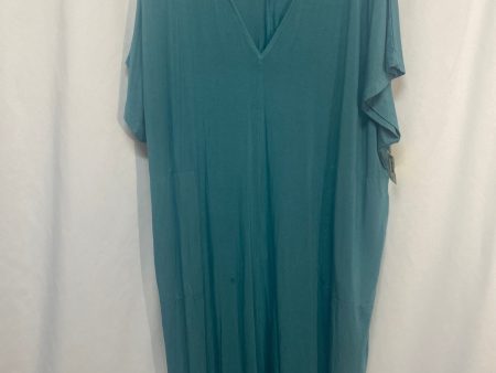 Dress Casual Maxi By Ava & Viv In Blue, Size: 2x on Sale