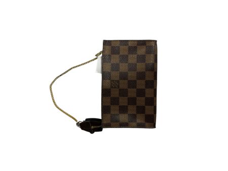 Wristlet Luxury Designer By Louis Vuitton, Size: Small For Cheap