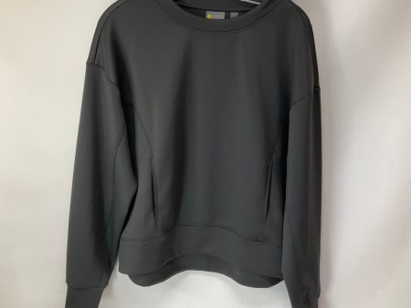 Athletic Sweatshirt Crewneck By Zella In Grey, Size: S For Cheap