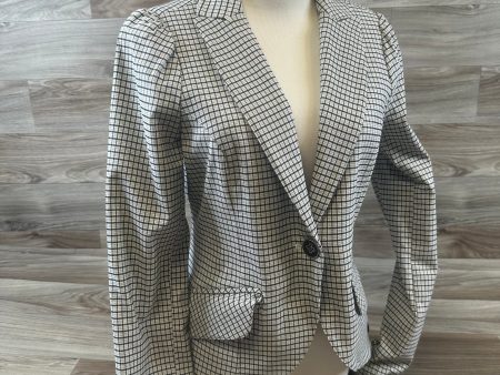 Blazer By Clothes Mentor In Black & White, Size: S Supply