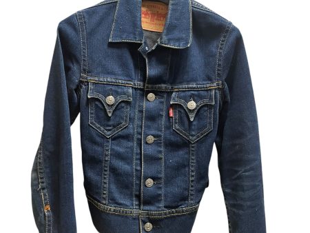 Jacket Denim By Levis In Blue, Size: Xs Online now