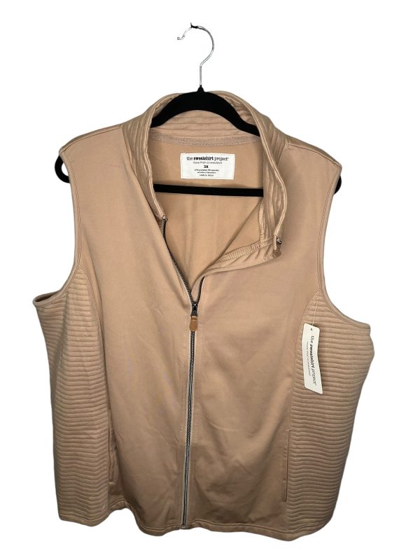 Vest Other By Clothes Mentor In Brown, Size: 3x Fashion