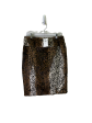 Skirt Mini & Short By Saks Fifth Avenue In Animal Print, Size: 6 Discount