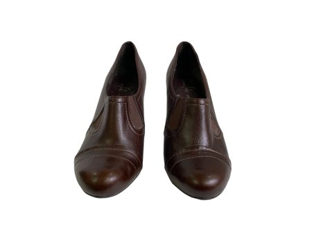 Shoes Heels Block By Franco Sarto In Brown, Size:Change 14P Online now