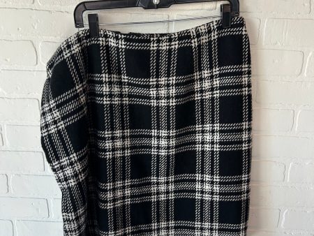 Skirt Mini & Short By Talbots In Black & White, Size: 18 Hot on Sale