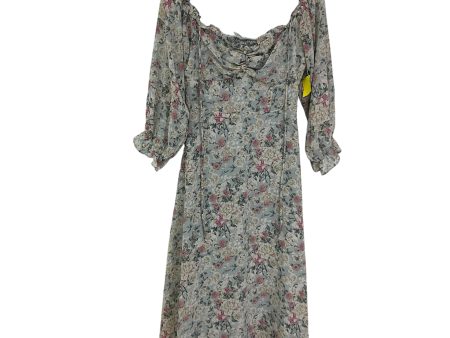 Dress Casual Maxi By Astr In Grey, Size: M For Sale